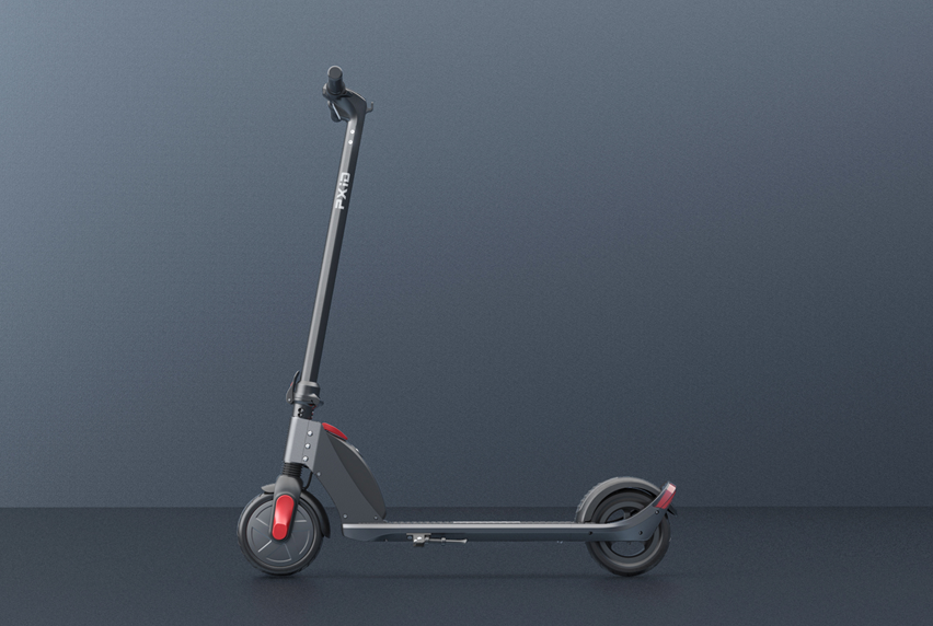 P1 electric scooter video